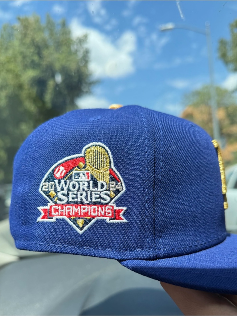 LA Dodgers MLB New Era 2024 World Series
Patch 59fifty Fitted 6 7/8